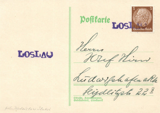 GERMANY VINTAGE POSTCARD