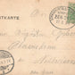 GERMANY OBERMODERN RAILROAD STATION ANTIQUE POSTCARD