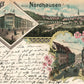 GERMANY NORDHAUSEN a/H ANTIQUE POSTCARD