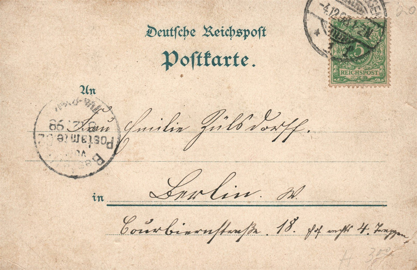 GERMANY NORDHAUSEN a/H ANTIQUE POSTCARD