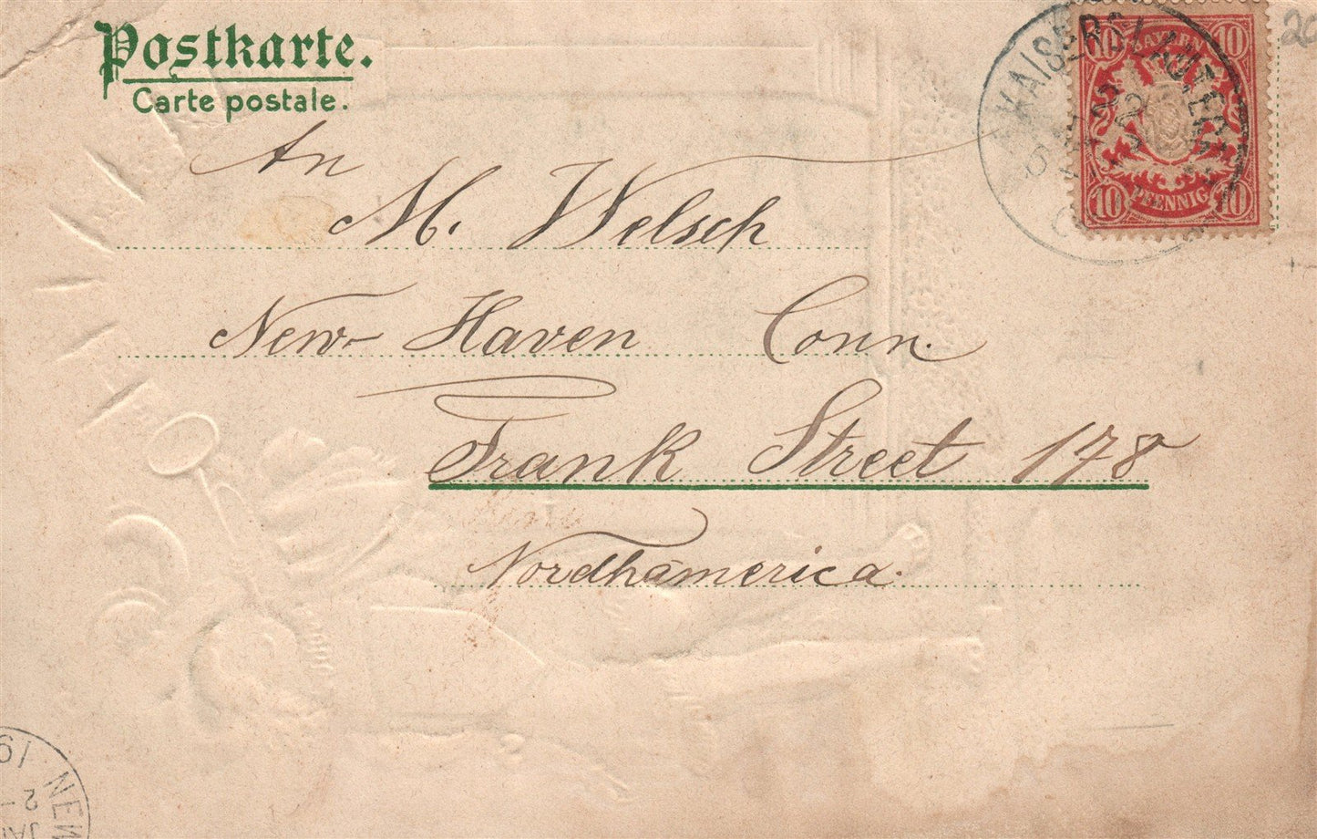 GERMANY KAISERS LAUTERN ANTIQUE POSTCARD