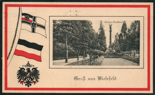 GERMANY BIELEFELD ANTIQUE POSTCARD
