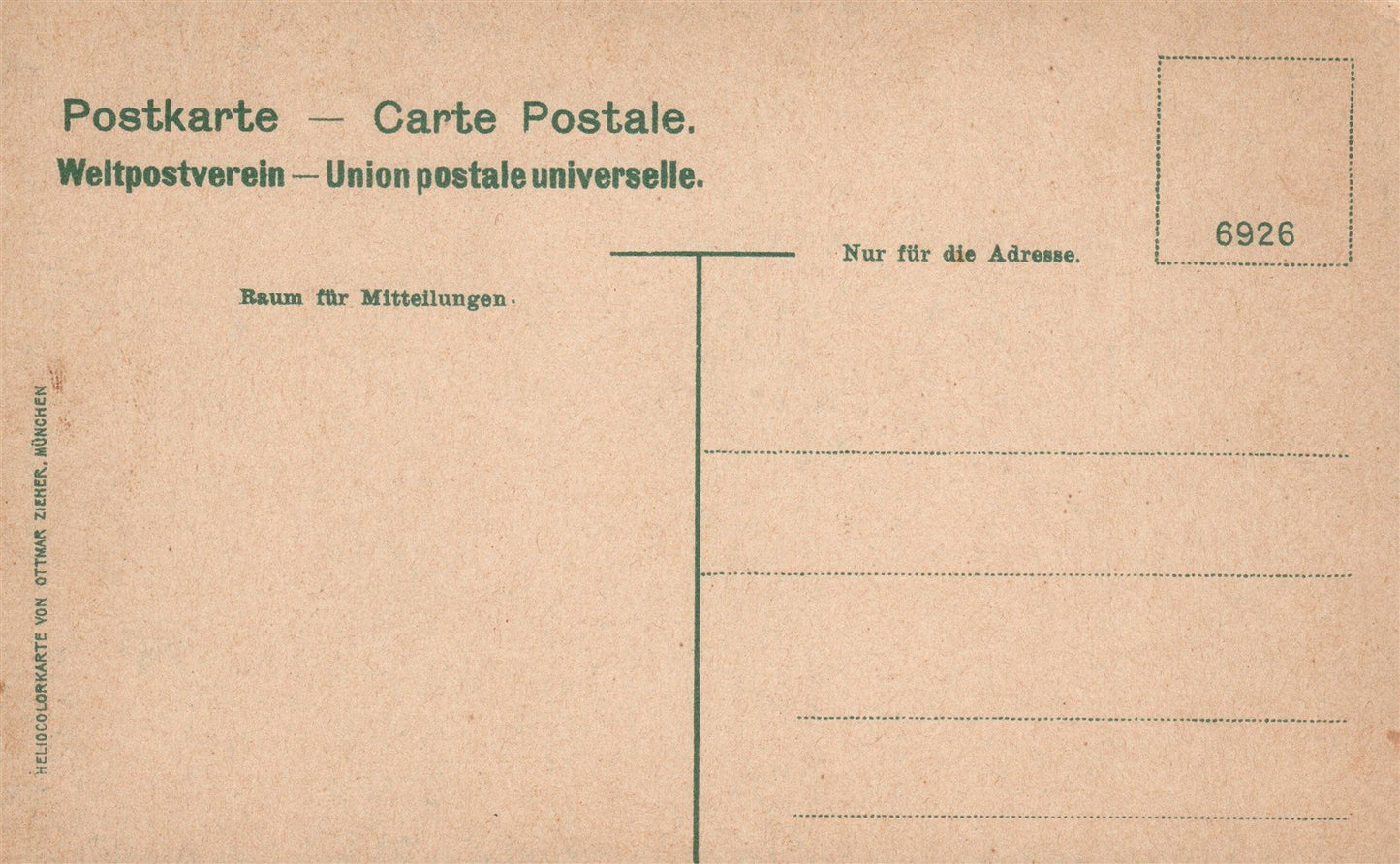 GERMANY HALLE SAALE ANTIQUE POSTCARD