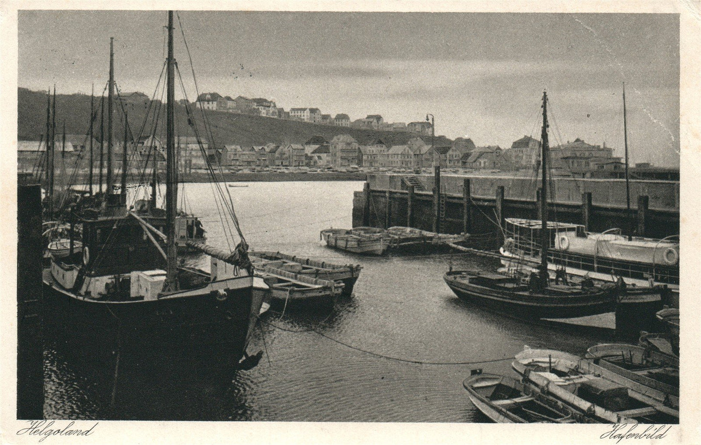GERMANY HELGOLAND ANTIQUE POSTCARD