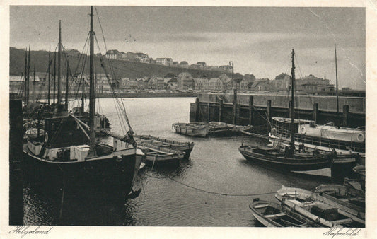 GERMANY HELGOLAND ANTIQUE POSTCARD