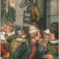 GERMAN MEDIEVAL PUNISHMENT BESTRAFUNG EINES ZOTENREISSERS ANTIQUE POSTCARD