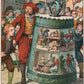 GERMAN MEDIEVAL PUNISHMENT of VANITY ANTIQUE POSTCARD by ADOLF JODOLFI
