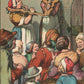 GERMAN MEDIEVAL PUNISHMENT for QUARRELSOME WIVES ANTIQUE POSTCARD by A. JODOLFI