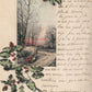 FRANCE BONNE et HEUREUSE ANNEE ANTIQUE POSTCARD