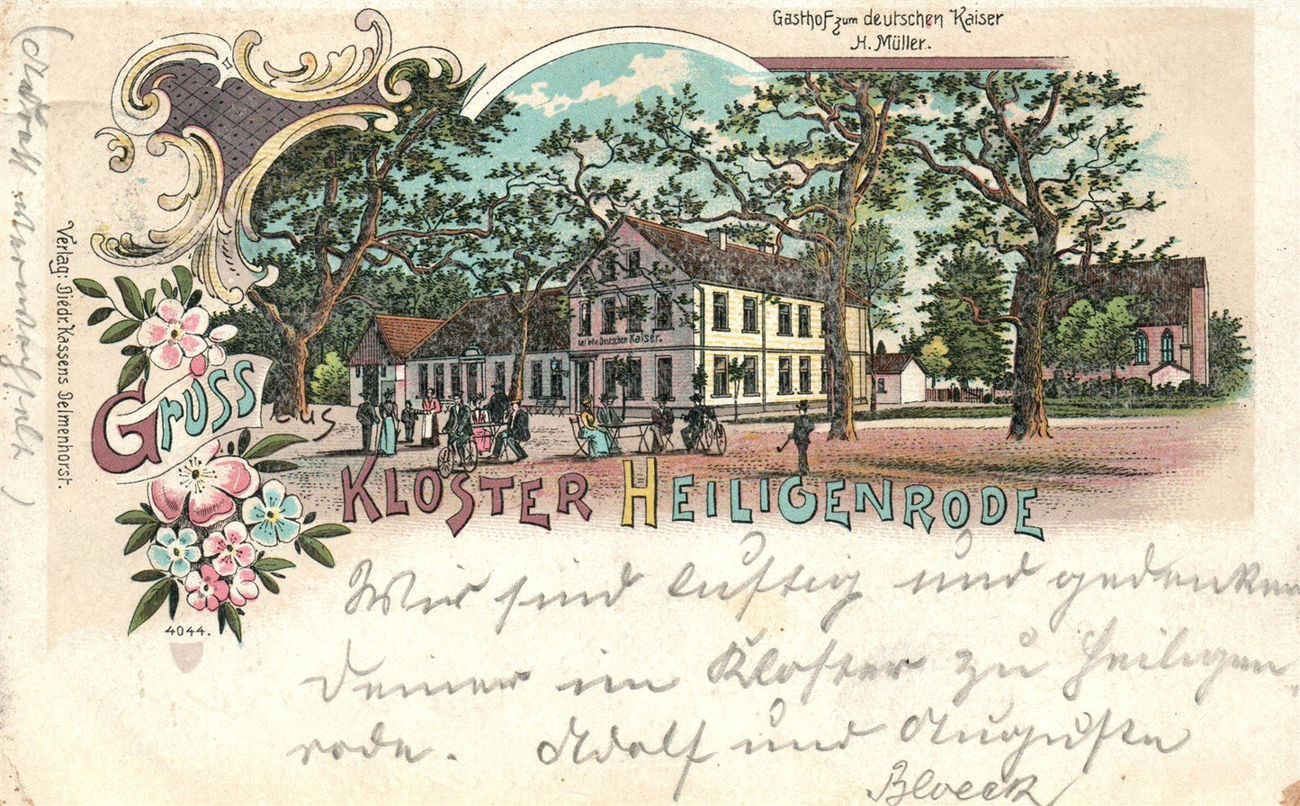 GERMANY KLOSTER HEILIGENRODE ANTIQUE POSTCARD