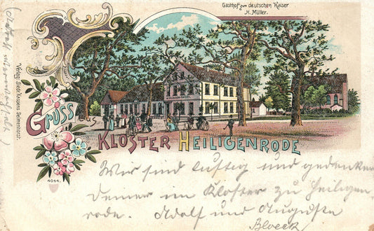 GERMANY KLOSTER HEILIGENRODE ANTIQUE POSTCARD