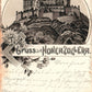 GERMANY HOHENZOLLERN ANTIQUE POSTCARD