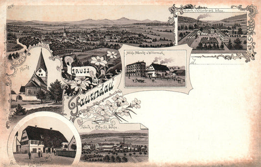 GERMANY FAURNDAU ANTIQUE POSTCARD