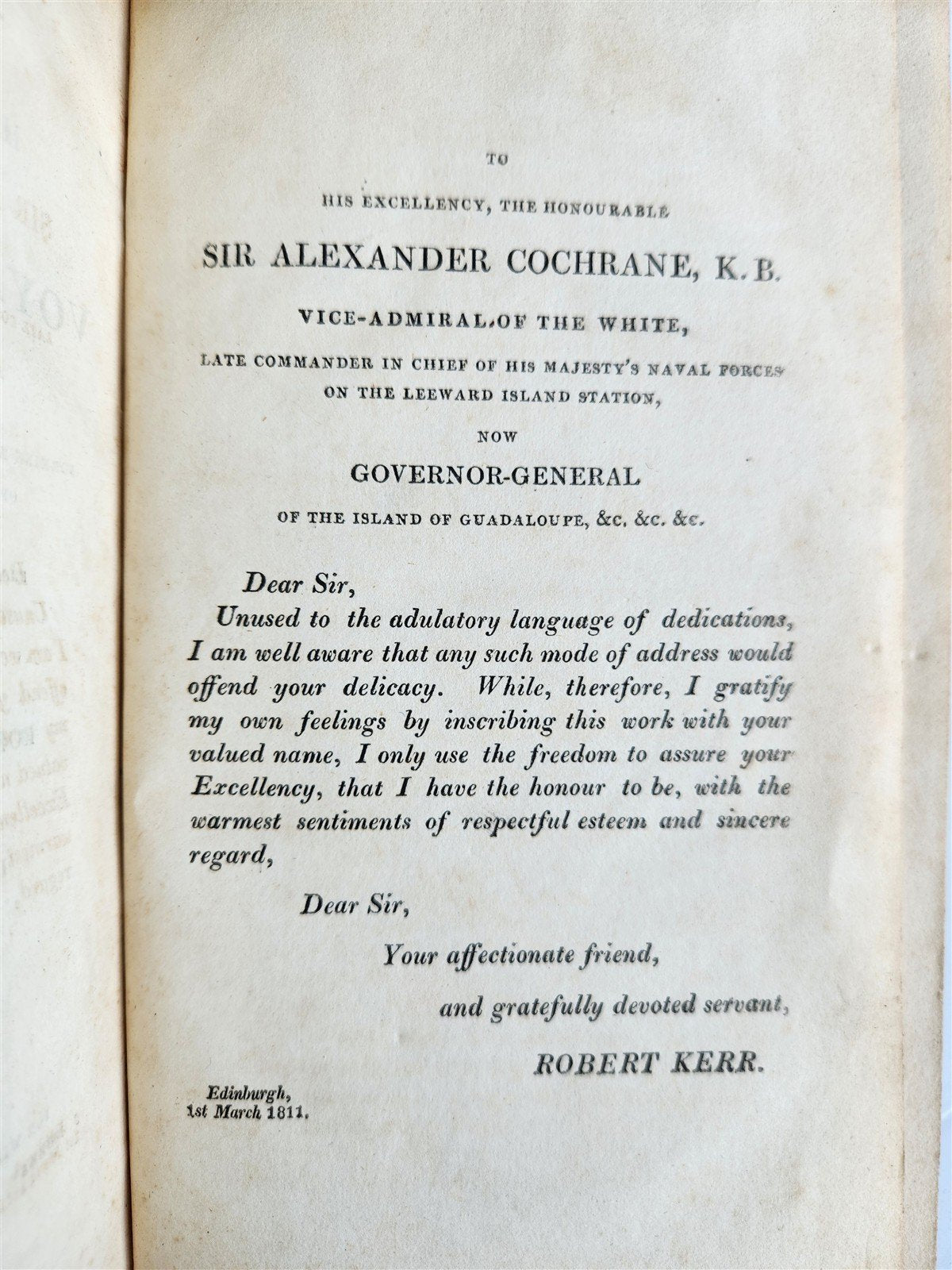 1811 GENERAL HISTORY COLLECTION of VOYAGES & TRAVELS R. KERR antique ILLUSTRATED