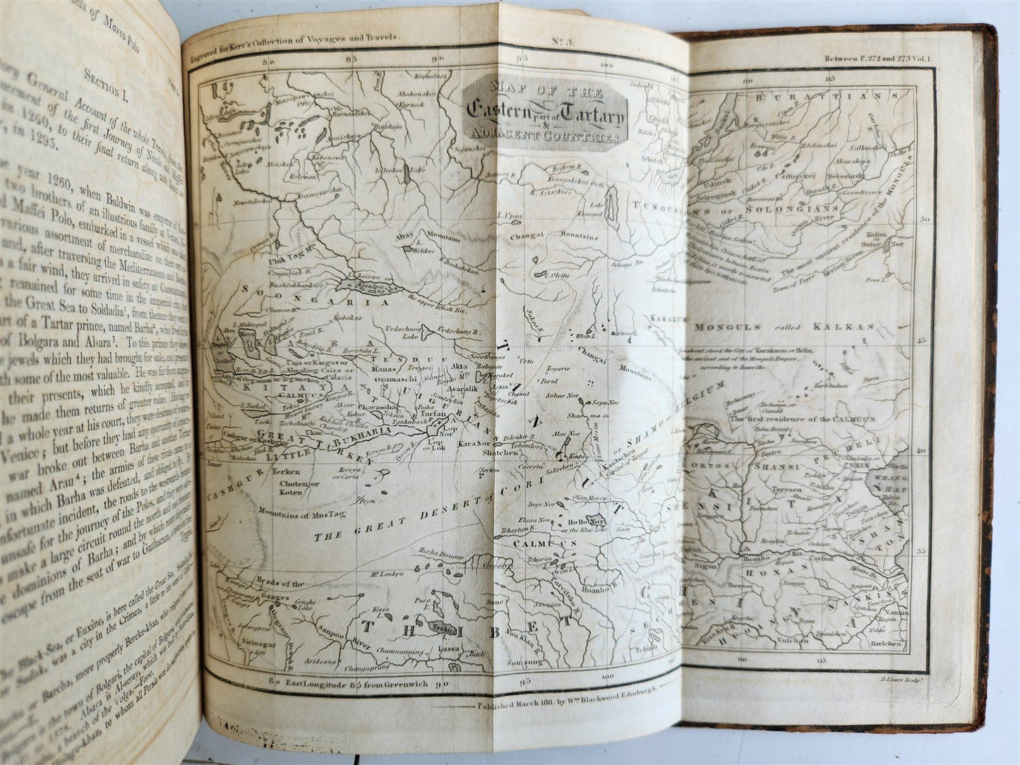 1811 GENERAL HISTORY COLLECTION of VOYAGES & TRAVELS R. KERR antique ILLUSTRATED