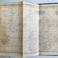 1811 GENERAL HISTORY COLLECTION of VOYAGES & TRAVELS R. KERR antique ILLUSTRATED