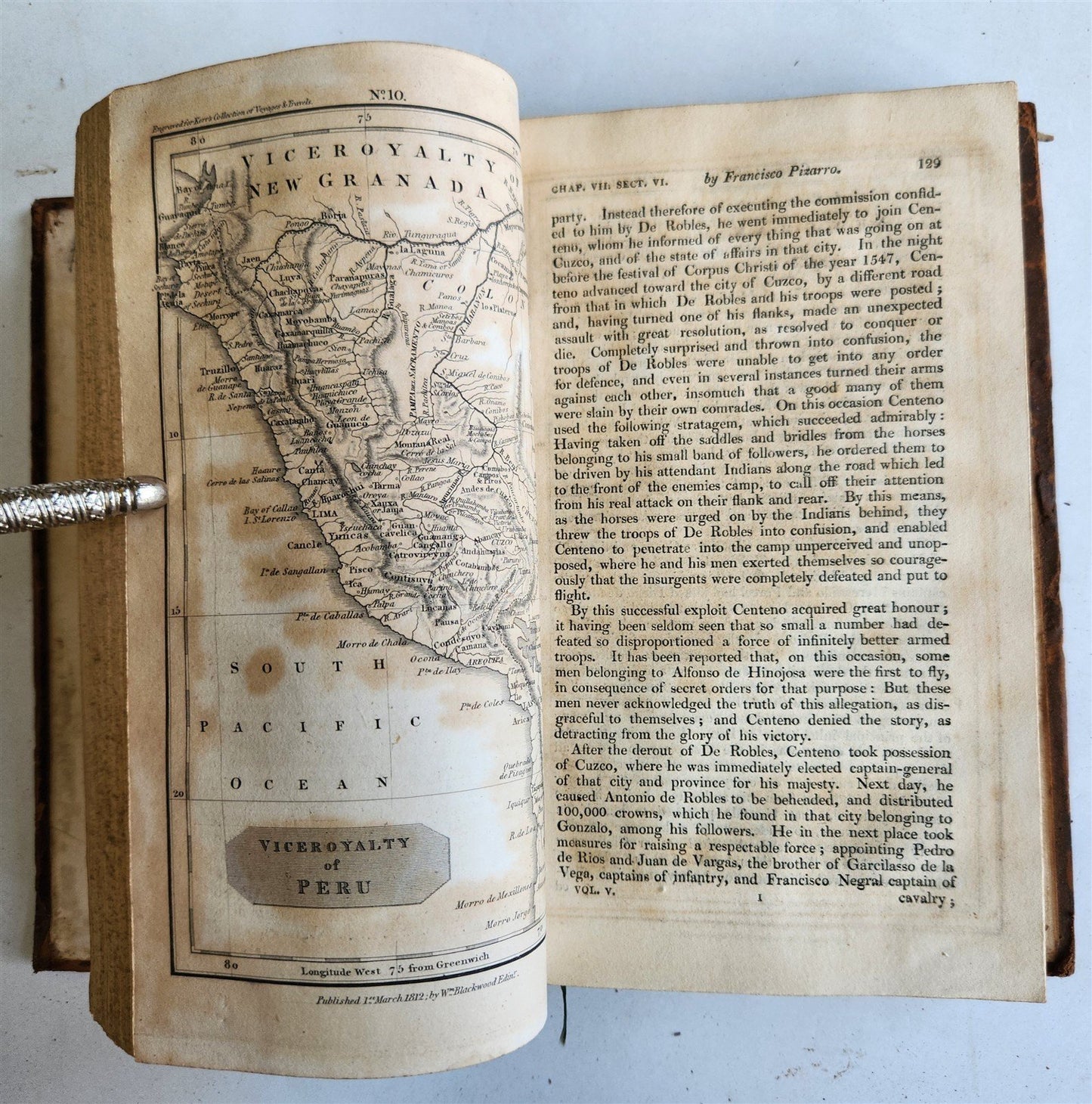 1811 GENERAL HISTORY COLLECTION of VOYAGES & TRAVELS R. KERR antique ILLUSTRATED