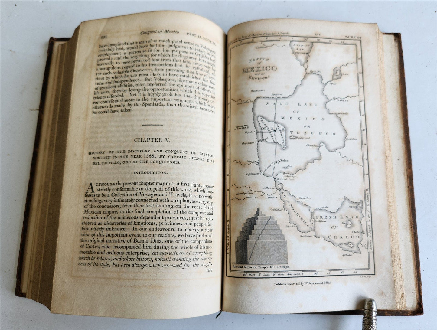 1811 GENERAL HISTORY COLLECTION of VOYAGES & TRAVELS R. KERR antique ILLUSTRATED