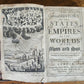 1687 COMICAL HISTORY of STATES & EMPIRES of the WORLDS of the MOON & SUN antique