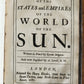 1687 COMICAL HISTORY of STATES & EMPIRES of the WORLDS of the MOON & SUN antique