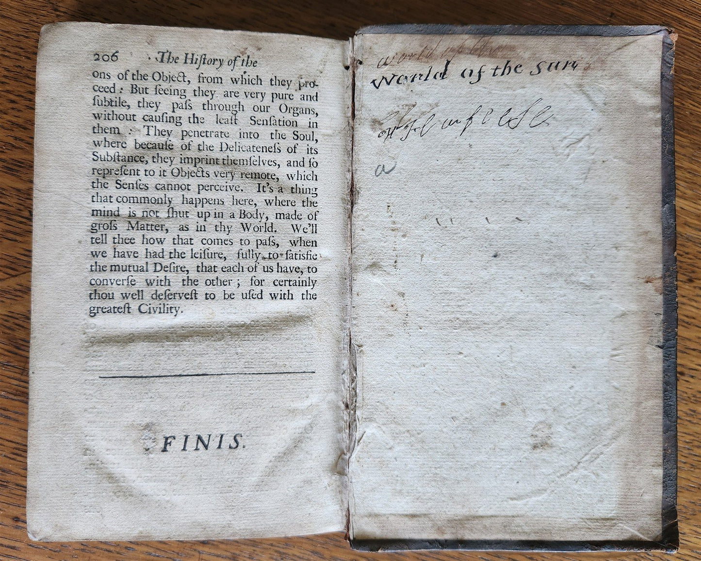 1687 COMICAL HISTORY of STATES & EMPIRES of the WORLDS of the MOON & SUN antique