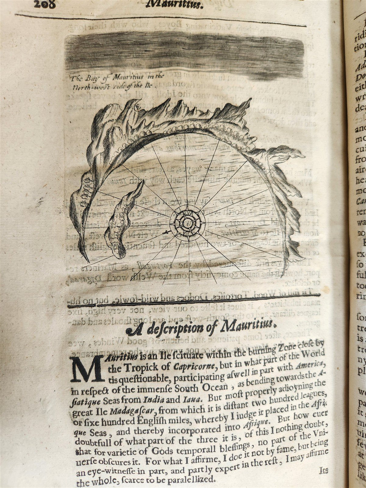 1634 DESCRIPTION of PERSIAN MONARCHY illustrated ANTIQUE in ENGLISH Th.Herbert
