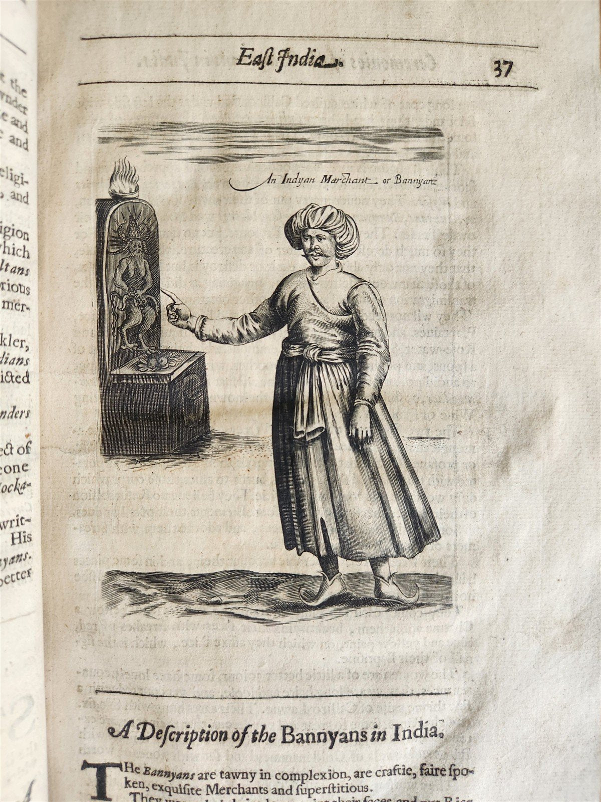 1634 DESCRIPTION of PERSIAN MONARCHY illustrated ANTIQUE in ENGLISH Th.Herbert