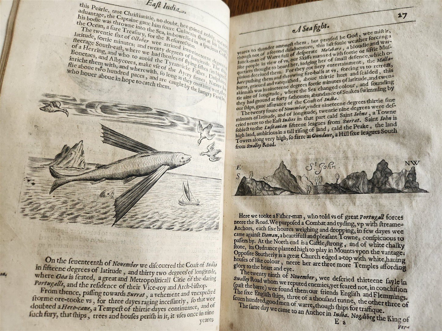 1634 DESCRIPTION of PERSIAN MONARCHY illustrated ANTIQUE in ENGLISH Th.Herbert
