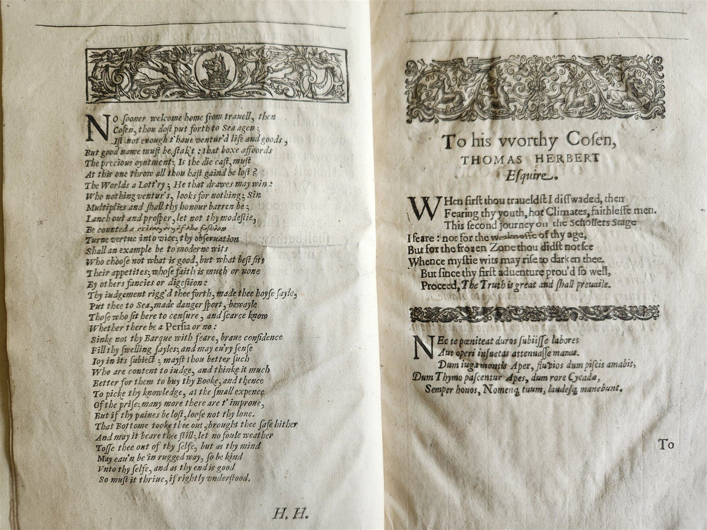1634 DESCRIPTION of PERSIAN MONARCHY illustrated ANTIQUE in ENGLISH Th.Herbert