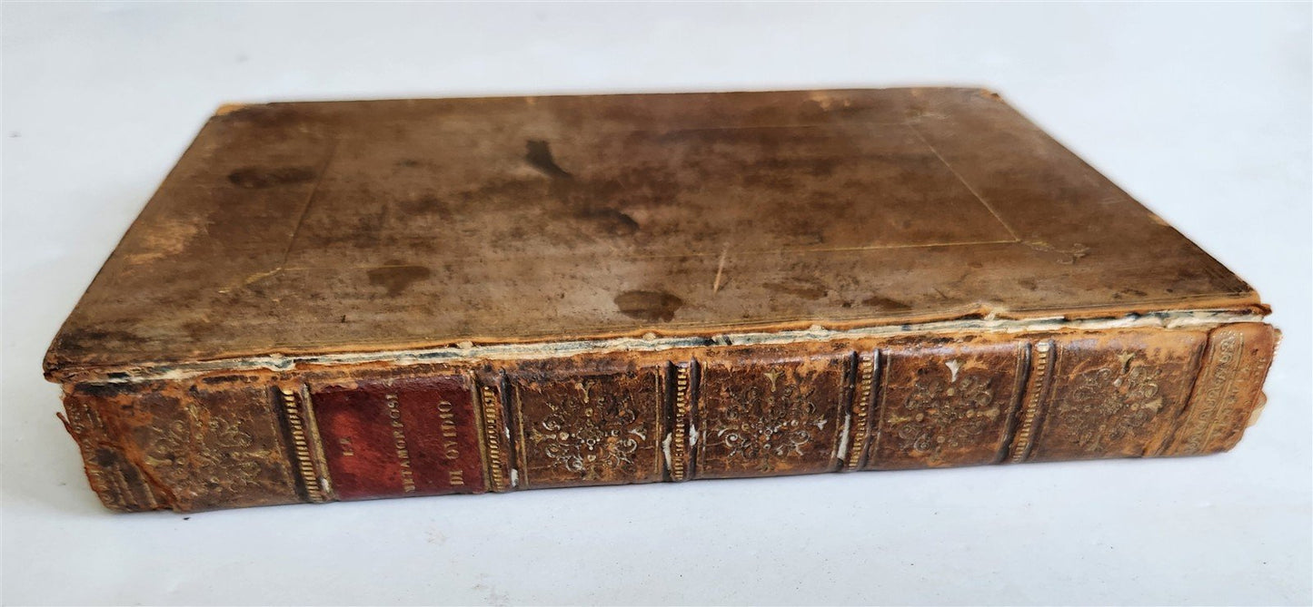 1578 LE METAMORFOSI DI OVIDIO antique BEAUTIFULLY ILLUSTRATED RARE 16th CENTURY!