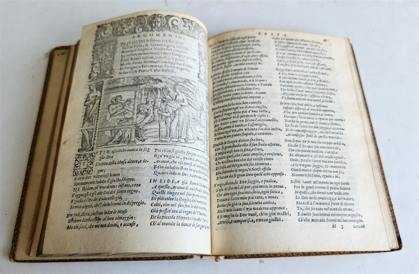 1578 LE METAMORFOSI DI OVIDIO antique BEAUTIFULLY ILLUSTRATED RARE 16th CENTURY!