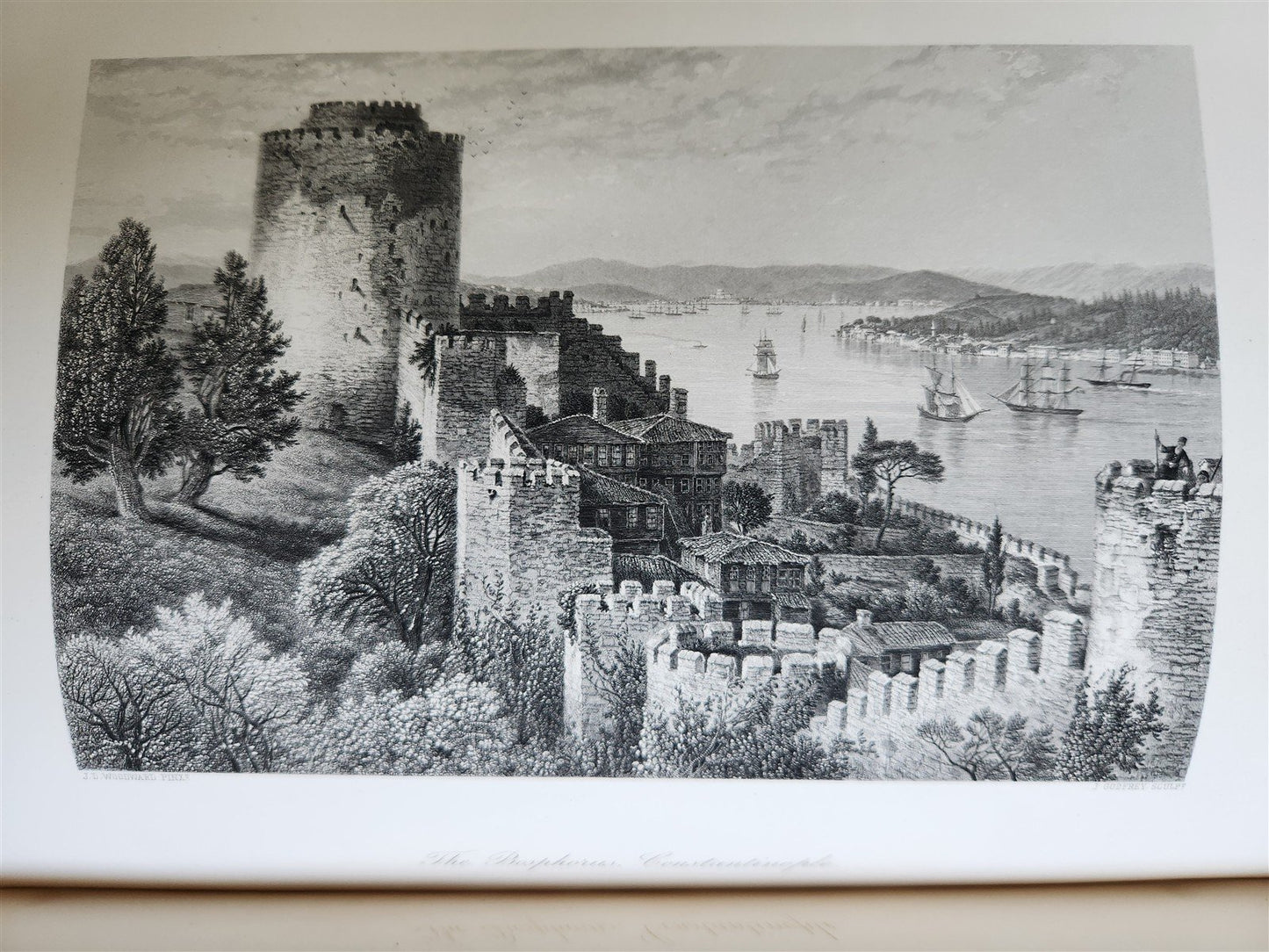 1879 PICTURESQUE EUROPE GREAT BRITAIN & CONTINENT 3 VOLUMES illustrated ANTIQUE
