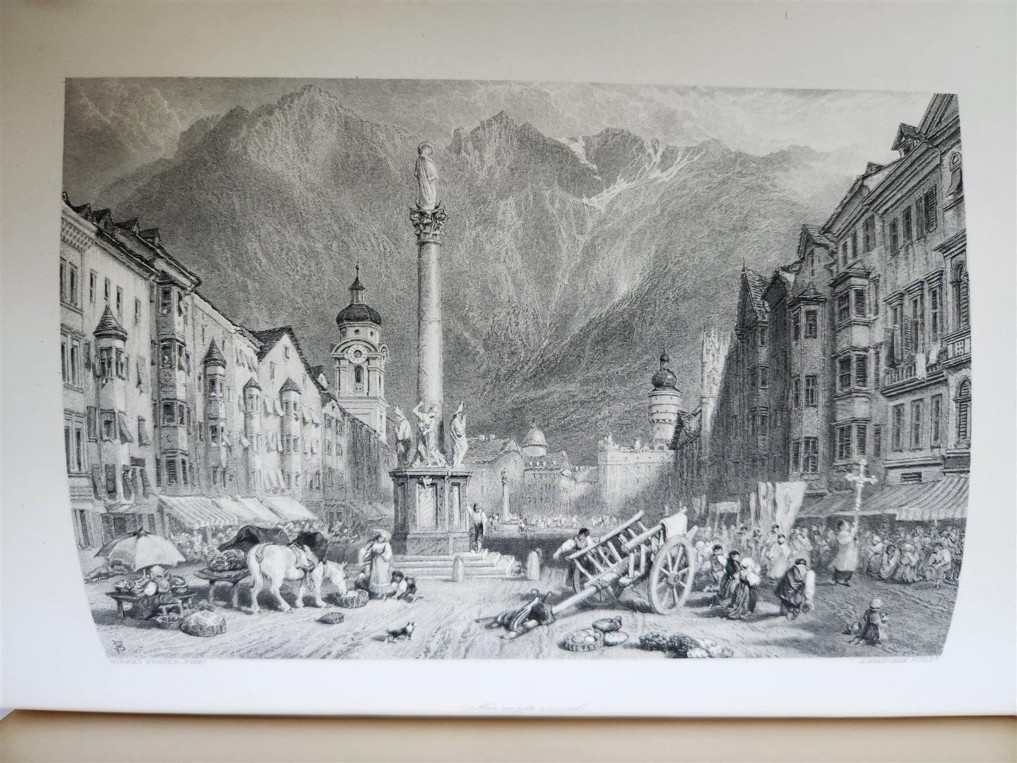 1879 PICTURESQUE EUROPE GREAT BRITAIN & CONTINENT 3 VOLUMES illustrated ANTIQUE