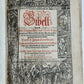 1590 BIBLE in GERMAN ILLUSTRATED by Bocksberger & J. Amman FOLIO antique GERMAN
