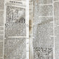 1590 BIBLE in GERMAN ILLUSTRATED by Bocksberger & J. Amman FOLIO antique GERMAN