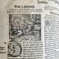 1590 BIBLE in GERMAN ILLUSTRATED by Bocksberger & J. Amman FOLIO antique GERMAN