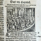 1590 BIBLE in GERMAN ILLUSTRATED by Bocksberger & J. Amman FOLIO antique GERMAN