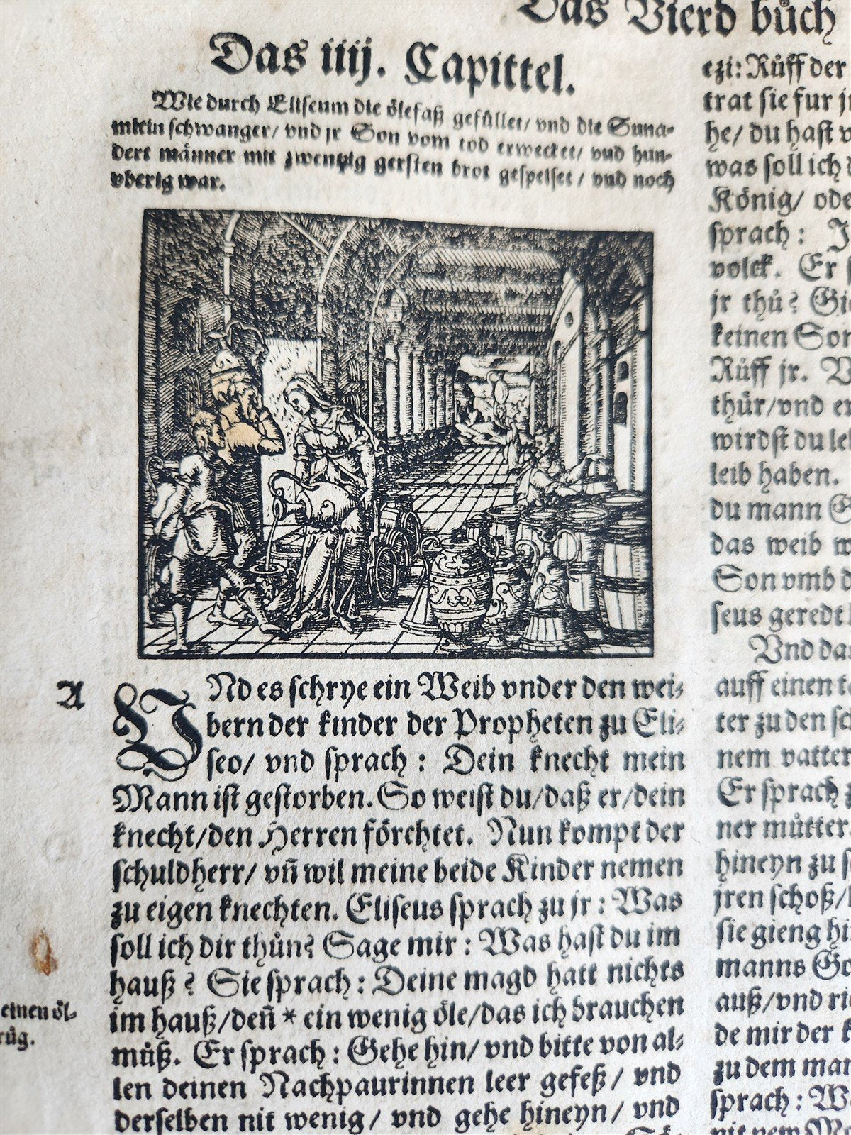 1590 BIBLE in GERMAN ILLUSTRATED by Bocksberger & J. Amman FOLIO antique GERMAN
