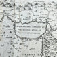 1717 HOLY LAND MAP Jacobus Bonfrerius antique Tabula Geographica Terrae Sanctae