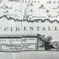 1717 HOLY LAND MAP Jacobus Bonfrerius antique Tabula Geographica Terrae Sanctae