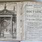1678 LATIN DICTIONARY London ILLUSTRATED w/ MAPS antique
