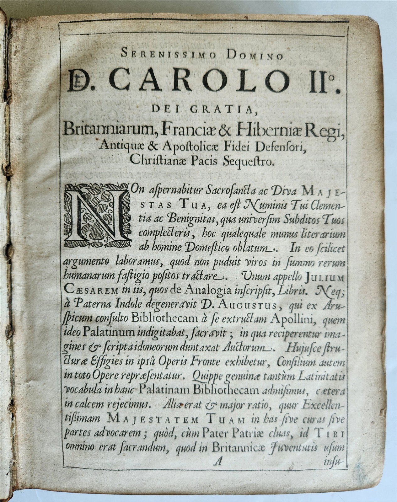 1678 LATIN DICTIONARY London ILLUSTRATED w/ MAPS antique
