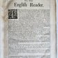 1678 LATIN DICTIONARY London ILLUSTRATED w/ MAPS antique