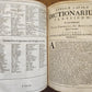 1678 LATIN DICTIONARY London ILLUSTRATED w/ MAPS antique