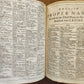 1678 LATIN DICTIONARY London ILLUSTRATED w/ MAPS antique