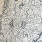 1635 MAP of CHINA JAPAN & KOREA antique ORIGINAL