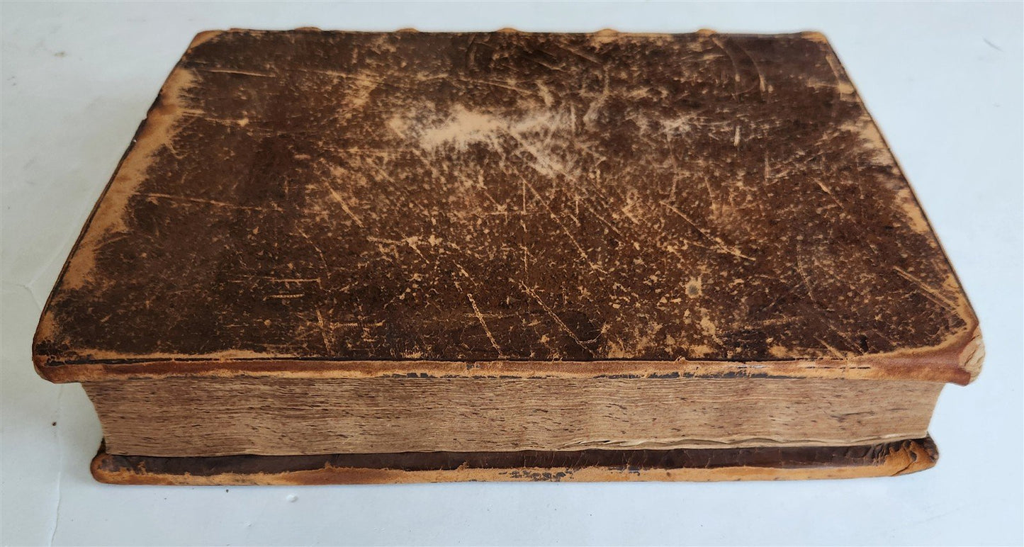 1727 PHARMACOPEIA ILLUSTRATED Dictionary or Treatise on Simple Drugs antique