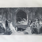 1870s WORKS of SHARSPEARE 2 volumes ILLUSTRATED IMPERIAL EDITION antique