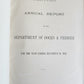 1897-1901 DEPARTMENT of DOCKS & FERRIES of NEW YORK REPORTS 6 VOLUMES antique