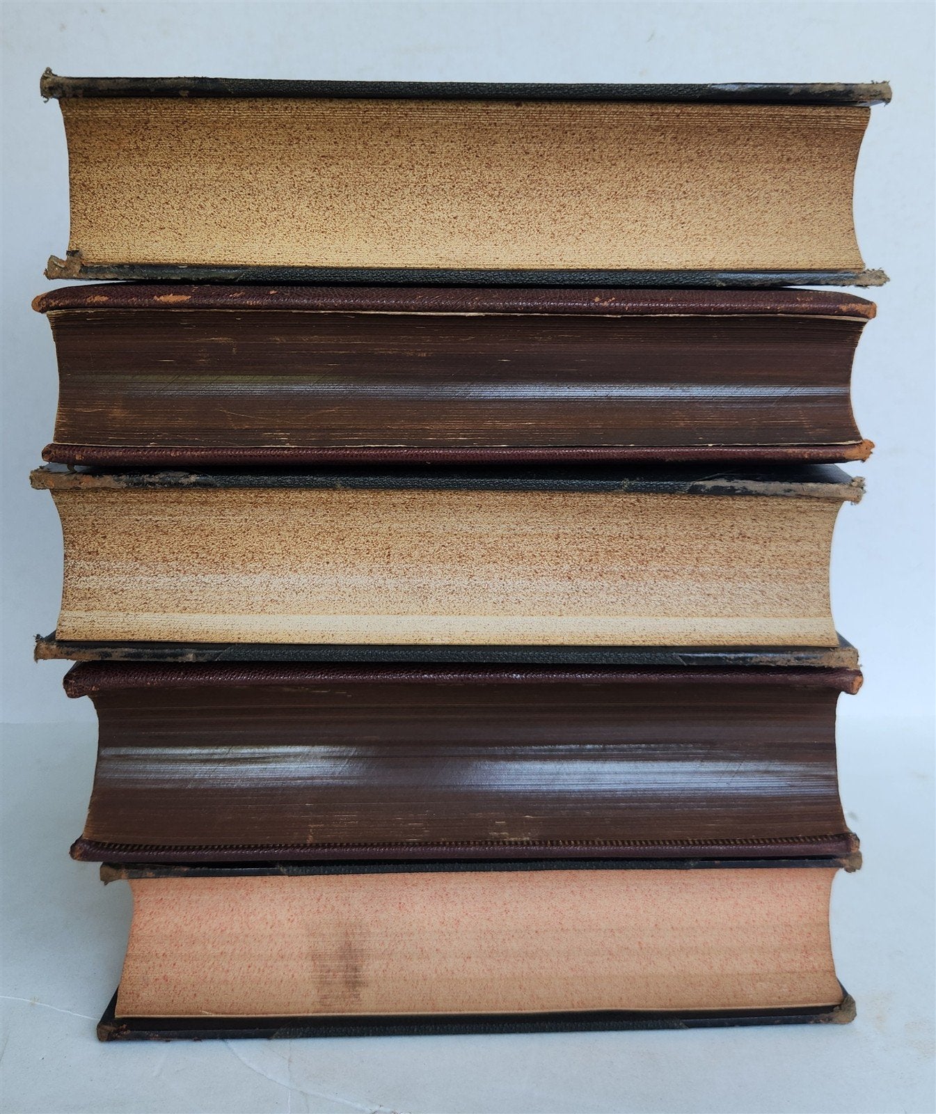 1897-1901 DEPARTMENT of DOCKS & FERRIES of NEW YORK REPORTS 6 VOLUMES antique